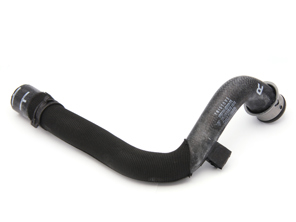 Water coolant radiator top hose, inlet. Porsche 991.1 Carrera / 981 Boxster / 981C Cayman - 99110663802, 99110663801