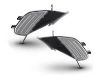 Ripetitori laterali LED con lente trasparente. Porsche Cayenne 955 - 95563103300, 95563103301, 95563103400, 95563103401