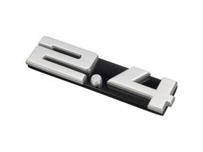 '2.4' Badge for rear ventilation grille. Porsche 911 1972 - 91155901500, 91155901502