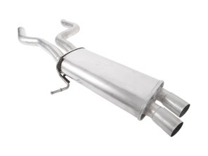 Voorste uitlaatdemper. Porsche Cayenne 9PA.1 (957) 3.6L 2007-10 - 95511109630