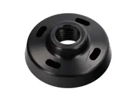 Garniture de rosette de lunette en plastique pour interrupteur de tableau de bord. Porsche 911 69-73 - 91161321300, 911-613-213-00 - 1696150200