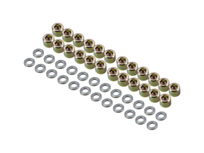 Cylinder head nuts and washers (set of 48 parts) Porsche 911 65-77 / 914-6 - 99903108302, 99903108301, 90110438203