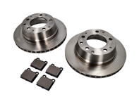 HINTERE Bremsbeläge und Bremsscheibenpaket für Porsche 911 1969-83