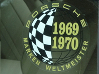 Marken Weltmeister 1969/70 Raamsticker - 999196970, 91170110301