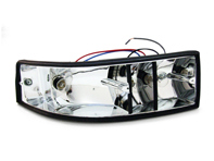 Alloggiamento unità indicatore posteriore (plastica). Porsche 911 1969-89 - 91163193900, 91163194000, 911.631.939.00, 911.631.940.00 - 15970/S, 15970/D, 1695350670, 1695350680