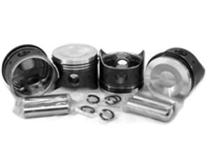 Set pistone, bombato 93x66mm. Porsche 914 - VW9300T4P