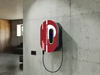 Design cover in 917 Salzburg design for open charging dock. Porsche Taycan / Cayenne E-Hybrid / Panamera E-Hybrid - 7PP915706A, 9J104400030