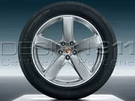 19' Macan Sport Classic Alloy Wheels & Summer Tyres Original Porsche - 95B04460202, 95B601025BKM7Z