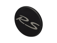 Insignia de la tapa del bloqueo de la rueda central 'RS', en negro mate. Porsche 991 GT2 RS / GT3 RS - 9P1601349JOK1, 99136120795