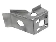 车门铰链支撑上部和下部。保时捷 356C - 64450123100, 64450123200 - PP104DBL, P104DBL, PP104DBR, P104DBR