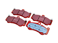 Plaquettes de frein avant EBC RED « Road ». Porsche 997 3.6L TURBO/GT3 / 996 GT2/GT3 - 99635194800, 99635194802, 98035193900 - DP 31516C, DP31516C, DP-31516C