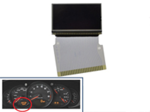 左侧组合仪表的显示设置。保时捷 996 / 986 Boxster - 6076