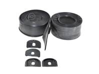 Bumper trim base gasket set front and rear. Porsche 356 Pre-A / 356A - 64450504900 - NLA50504900