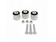Support mounts & Bolts Set of 3 for front axle final drive. Porsche Cayenne 955 / 957 - 95534933700