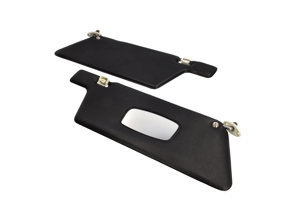 遮阳板套件，左侧和右侧。保时捷 911 1968>> 双门轿跑车 LHD - 90173103221, 90173103121