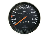 Cuentakilómetros 260KHM Porsche 911 3.2L 08/1983 en adelante - 911641516FX, 911641516FU, 911641516, 91164151606