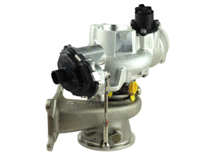 Turbocharger, K04.3 with e-actuator. Porsche 95B.2 Macan 2.0L / 9YA.2 Cayenne 2.0L - 53039880844, 06N145702E, 9A7145702 - 53039880844