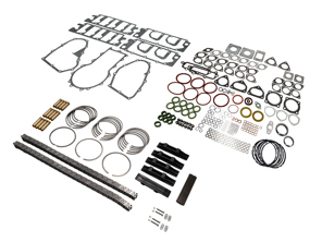 发动机重建/大修垫圈套件，适用于保时捷 Turbo 930 3.3L 1978-89 - 93010090802, 93010396800, 93010432150, 91110522206, 91110522205, 91110552951