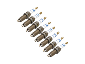 Zündkerzen (8er-PACK). Porsche 957 Cayenne Turbo / 958 Cayenne Turbo / Panamera Turbo - 99917022890, 9917023690, 0242240637