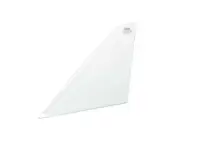 Feststehendes 1/4-Fensterglas vorn, klar. Porsche 911 69-84 Coupé - 90154250127, 90154250227 - WSN1017, WSN1019