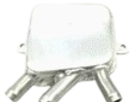Depósito de aceite del respiradero del cárter, versión de aluminio ligero. Porsche 356 Carrera - 69210707901 - PRS1B