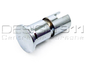 Cojinete de pivote cromado de ventana delantera de 1/4. Porsche 911 65-77 - 90154255822, 90154255851