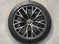 20' Taycan Turbo S Aero Design Alloy Wheels & Summer Tyres Original Porsche - 9J1073650F