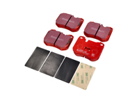EBC RED Bremsbeläge „Road“ vorn. Porsche 924 / 928 / 944 (OE Ref 94435195102) - 94435195102, 94435195103, 94435195104, 92835195102, 477698155, 92835194200, 92835195100 - DP3345C, DP3345C
