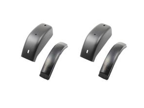 Rear bumper horn / over rider with rubber moulding. Porsche 911/912 1965-73 - 90150503326, 91150503302, 90150590321 - BMP11.1.132