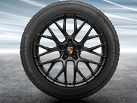 Cerchi in lega da 20' Macan RS Spyder e pneumatici invernali originali Porsche - 95B044631J, 95B044641J