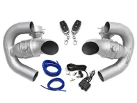 Conversion du silencieux d'échappement SOUL, à soupapes. Porsche 986 Boxster - POR.986.VMBC, 99611112106, 99611112107, 99611114105, 99611114202, 99611114211, 99611115101, 00004420009, 00004420010, 00004420011, 00004420012 - POR.986.VMBC