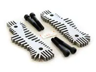 Caliper Cooler Kit Front for 996 Turbo or Carrera 4S with Larger 350 mm Rotors (not PCCB)