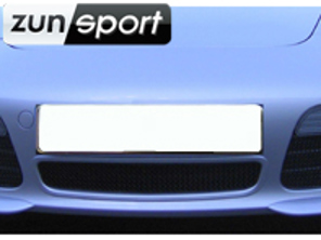 Grille centrale de pare-chocs avant en acier inoxydable ZunSport. Porsche Boxster 987.1 S Manuelle - ZPR21305, ZPR37804, ZPR21305, ZPR37804