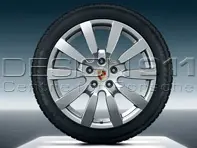 20' Cayenne SportDesign II Alloy Wheels & Winter Tyres Original Porsche - 95804460130, 95804460140