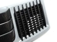 Rennline dekdekselvinnen koolstofvezel. Porsche 991.2 turbo S - 99151257140041, 99151257140 - E394