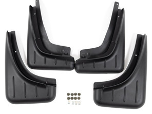 Mud flap kit front and rear. Porsche 95B Macan