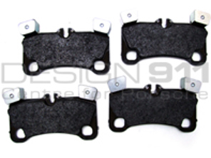 Brake pads, Rear. Porsche Cayenne 957 Turbo S - 95535293963, 95535293964, 95535293961, 95535293962, 95535293966, 95535293960