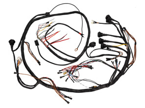 Luggage compartment wiring harness loom. Porsche 911 SC - 91161200214, 91161206004