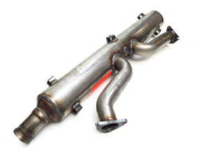 Uitlaat Katalysator Bischoff Flenzen voor Porsche 993 DesignTek - 99311321316, 99311321317, 99311321316/1, 99311321321 - BM91346