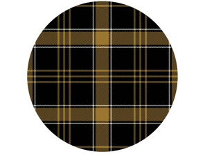 Tejido tartán de poliviscosa SOLM (72), inspiración: Lotus Type 72 y librea JPS