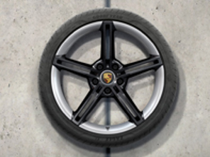 21' Taycan Mission E Design Alloy Wheels & Summer Tyres Original Porsche - 9J1073660K