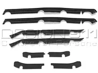 Set di guarnizioni in gomma. Porsche 911 TURBO 1977-79 - PCG50339422, 93050319700, 91150332500, 91150332600, 90150339422