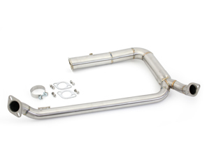 Sportauspuff-Downpipe mit Kat-Bypass für Porsche 718 Cayman / Boxster - 982254400H, 982254400HX, 982254400AB, 982254400BX, 982254400G, 982254400GX, 98225440AA, 982254400AX, 982254400K, 982254400L, 982254400AF