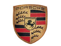 Porsche Wappen - Aufnäher