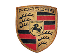 Porsche Crest - Sew-On Badge