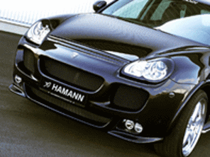 Pare-chocs/aileron de tablier avant. Hamann pour Cayenne