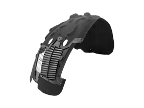 Voorste wielkast voering. Porsche 9YA Cayenne - 9Y0810971, 9Y0810971B, 9Y0810971D, 9Y0810971F, 9Y0810971H, 9Y0810972, 9Y0810972B, 9Y0810972D, 9Y0810972F, 9Y0810972H