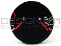 Instrument indicateur de température et de jauge de carburant. Porsche 928 - 92864194902