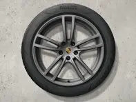 21' Cayenne Turbo in Vesuvius Grey alloy wheels and summer tyres Original Porsche - 9Y0044663K