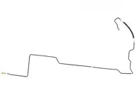 Power steering pressure line. Porsche 986 Boxster / 996 >>2001 RHD - 99634745204, 99634745231